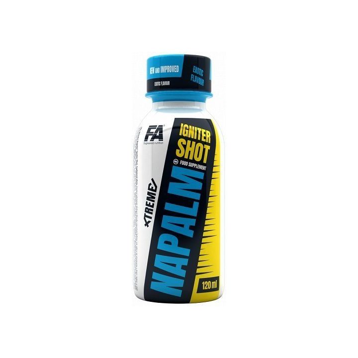 Treniruočių booster shot FA Nutrition Xtreme Napalm Igniter 24 × 120 ml