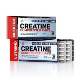 Kreatino monohidrato kapsulės Nutrend Creatine Compressed Caps 120 kapsulių