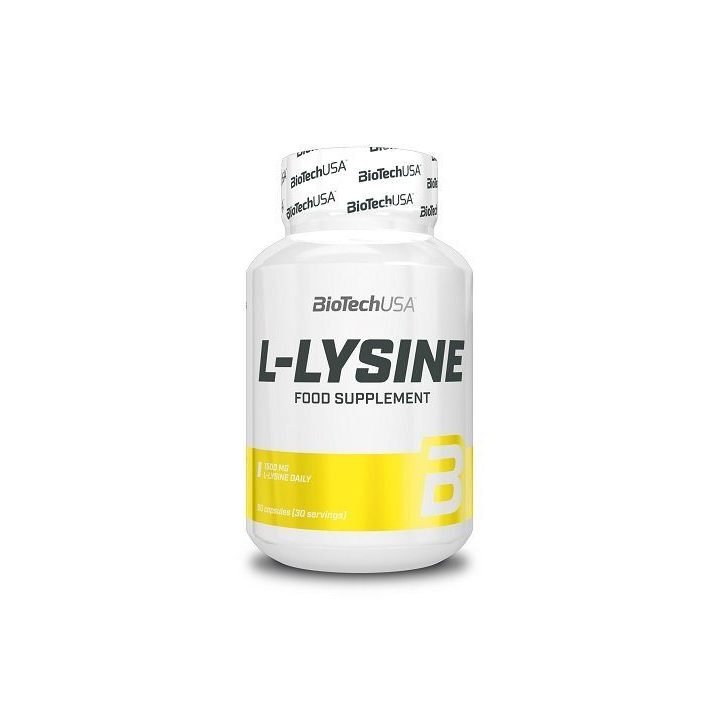 L-lizino kapsulės BioTechUSA 90 kapsulių