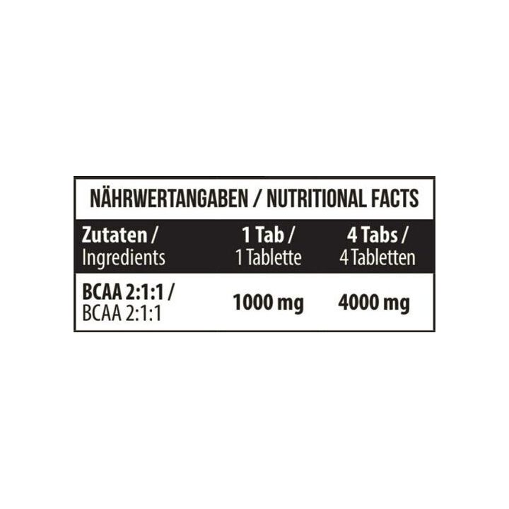 BCAA 1000 tabletės MST, 90 vnt.