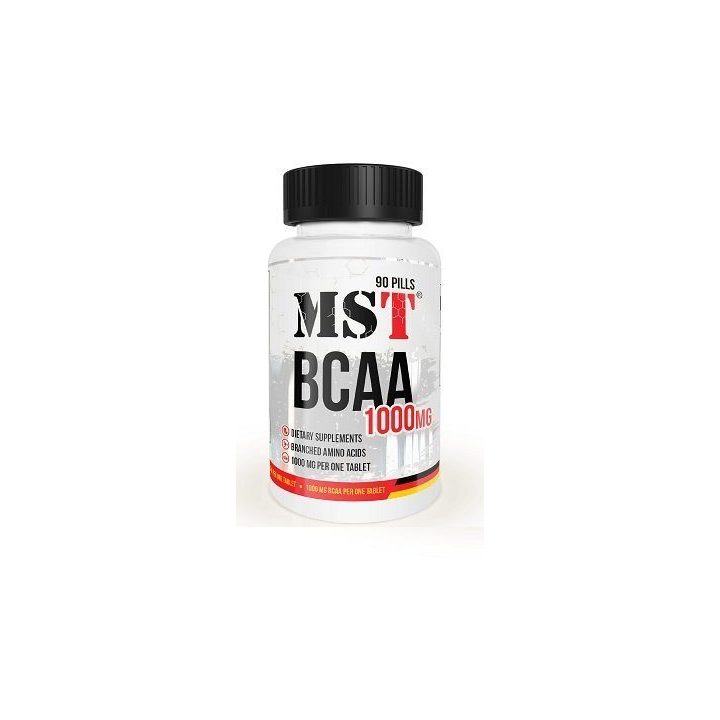 BCAA 1000 tabletės MST, 90 vnt.
