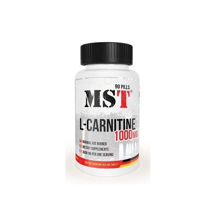 L-karnitino 1000 mg tabletės MST