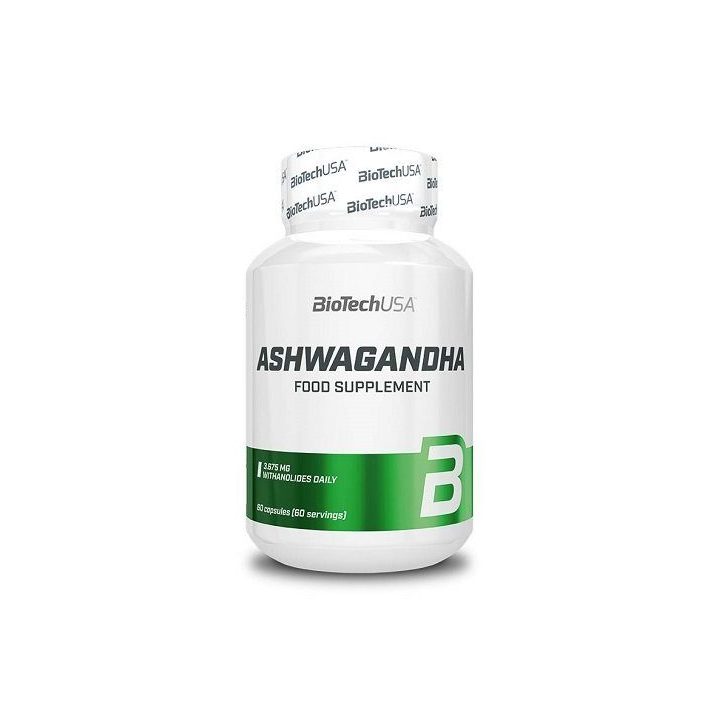 BioTechUSA Ashwagandha 60 kapsulių