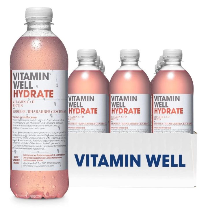 Vitamin Well Reload gėrimas 12 x 500 ml