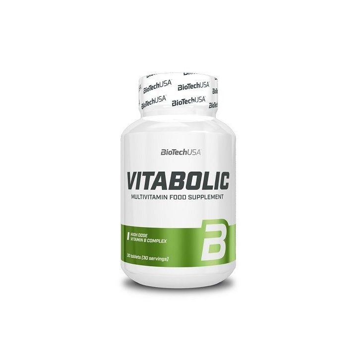 BioTech Vitabolic vitaminų ir mineralų tabletės, 30 vnt.