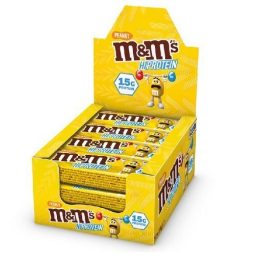 M&M's baltyminis batonėlis 12 x 51 g