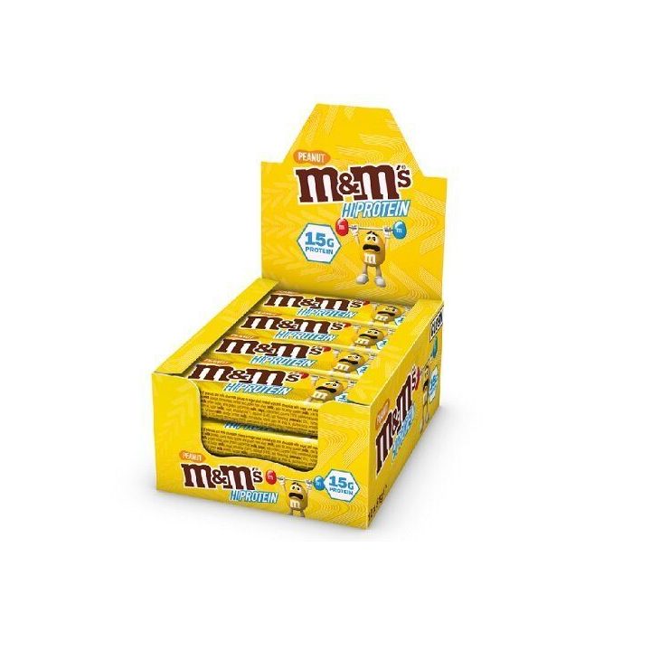 M&M's baltyminis batonėlis 12 x 51 g