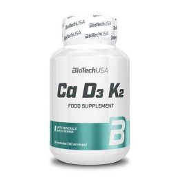 BioTech Ca-D3-K2 90 kapsulių