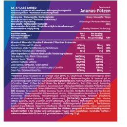 Maisto papildas „Shred“ 250 g