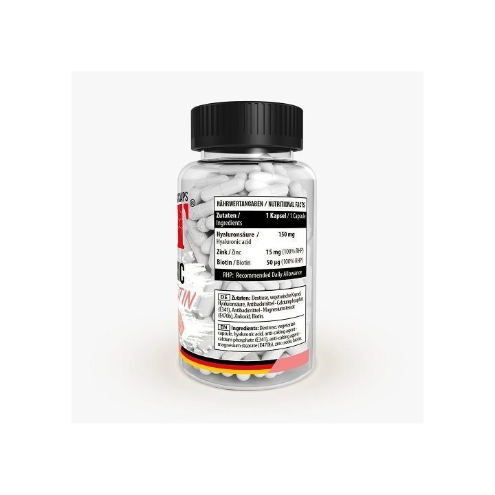 Hialurono rūgšties ir biotino kapsulės MST