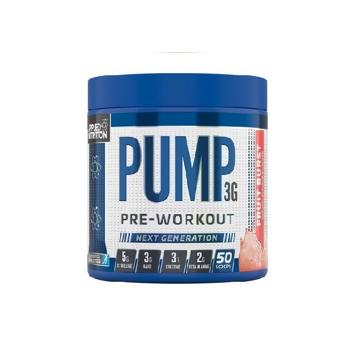 Applied Nutrition Pump 3G treniruočių prieštreniruotinis papildas 375 g