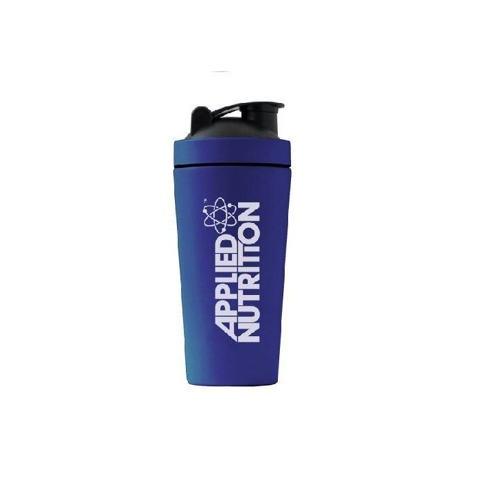 Mėlynas nerūdijančio plieno gertuvės puodelis Applied Nutrition, 750 ml