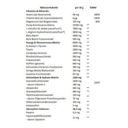 GODSRAGE Valhalla prieštreniruotinis papildas – 400 g