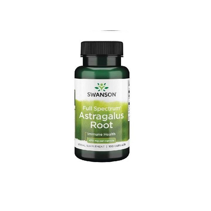 Kapsulės Swanson Astragalus Root 470 mg, 100 kapsulių
