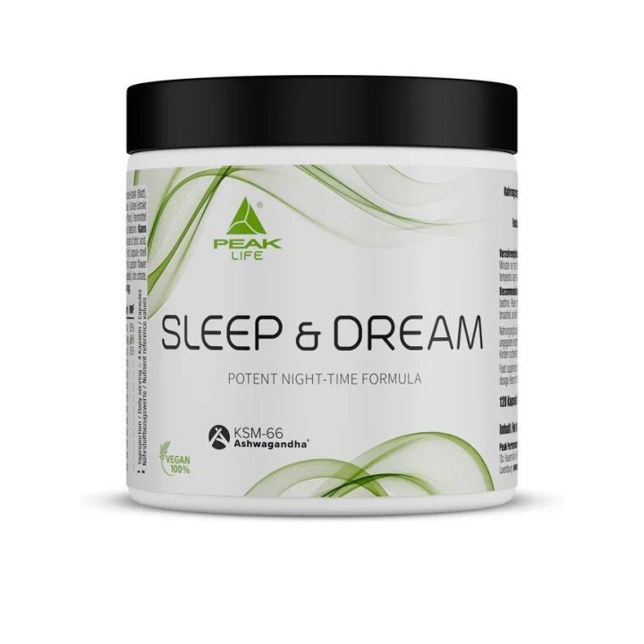 Maisto papildas kapsulėmis Peak Life Sleep & Dream 120 kapsulių