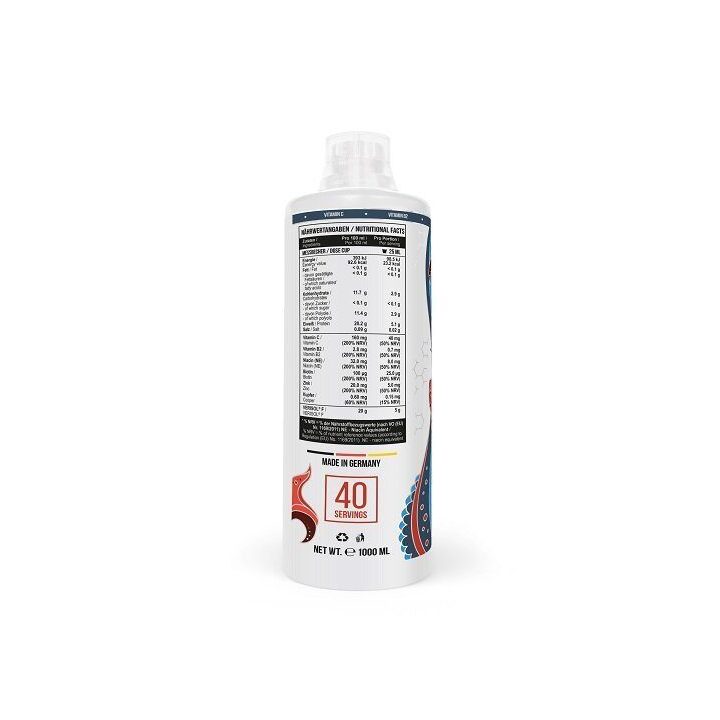Skystas žuvų kolagenas MST Fish Collagen Peptides Verisol® 1000 ml, laukinių vyšnių skonio