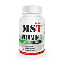Vitamino C ir cinko tabletės MST 100 vnt.