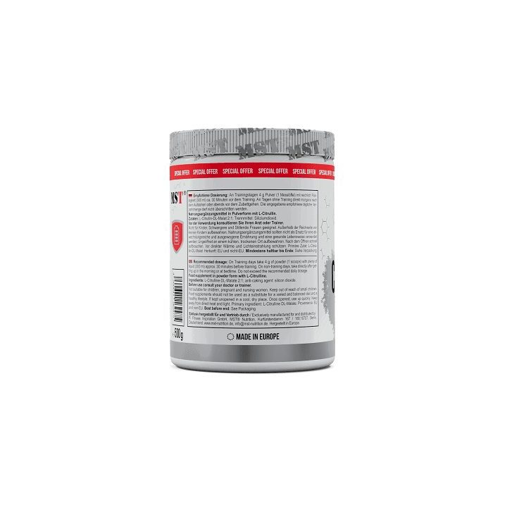Citrulino malato milteliai MST 500 g, beskoniai