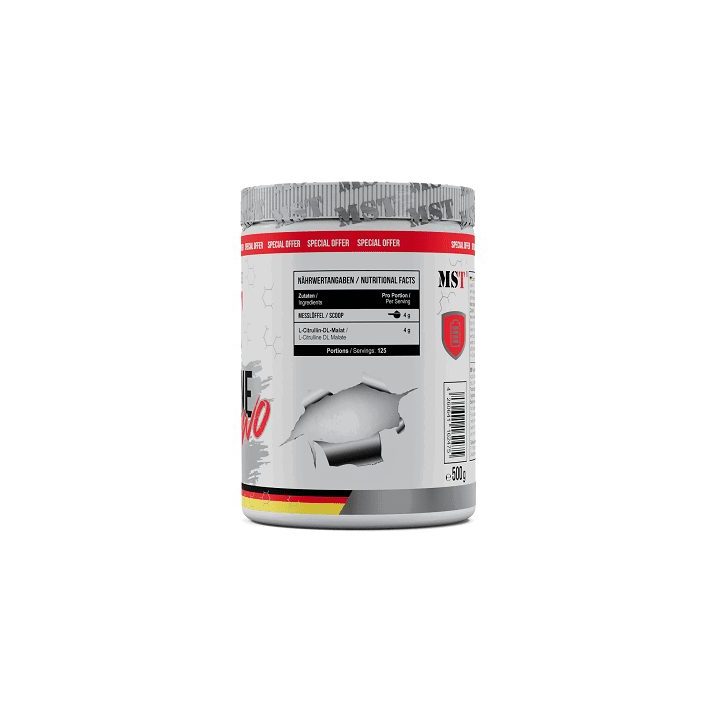 Citrulino malato milteliai MST 500 g, beskoniai