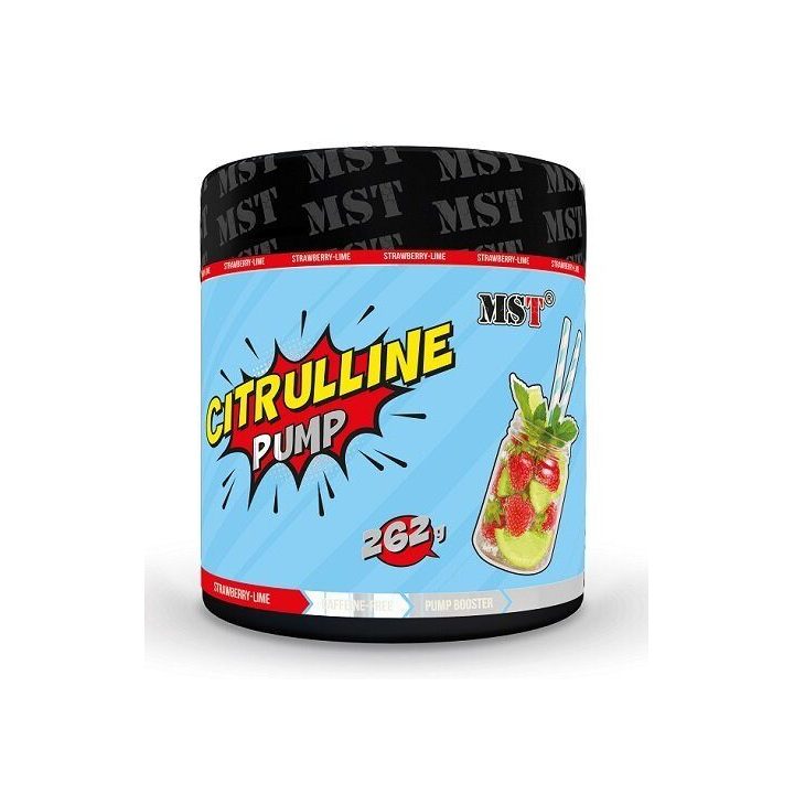 Citrulline Pump MST 262 g, braškių ir laimo skonio