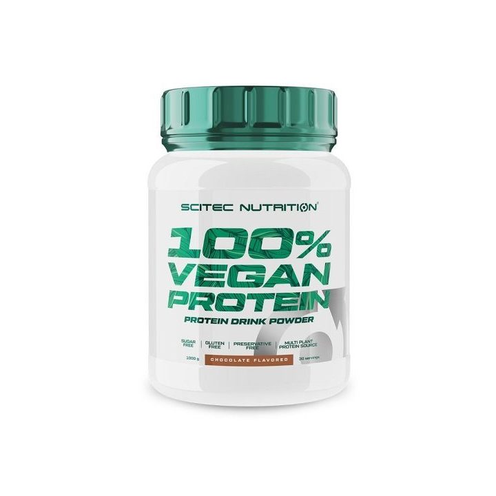 Augaliniai baltymų milteliai Scitec 100% Vegan Protein 1000 g
