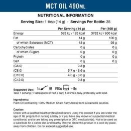 MCT aliejus Applied Nutrition 490 ml