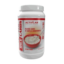 Angliavandenių milteliai Activlab Rice Carbs 1000 g, natūralaus skonio