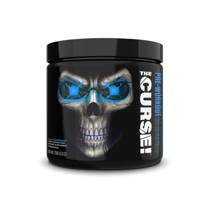 Treniruočių booster JNX Sports The Curse! 250 g, mėlynių aviečių skonio