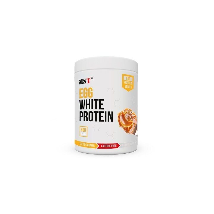 Kiaušinių baltymai MST Egg White Protein 500 g, sūdytos karamelės skonio