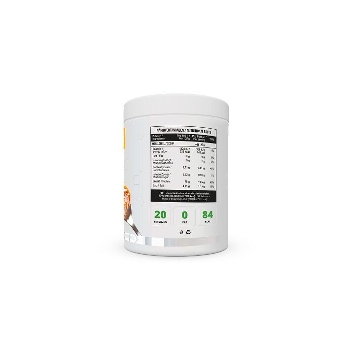 Kiaušinių baltymai MST Egg White Protein 500 g, sūdytos karamelės skonio