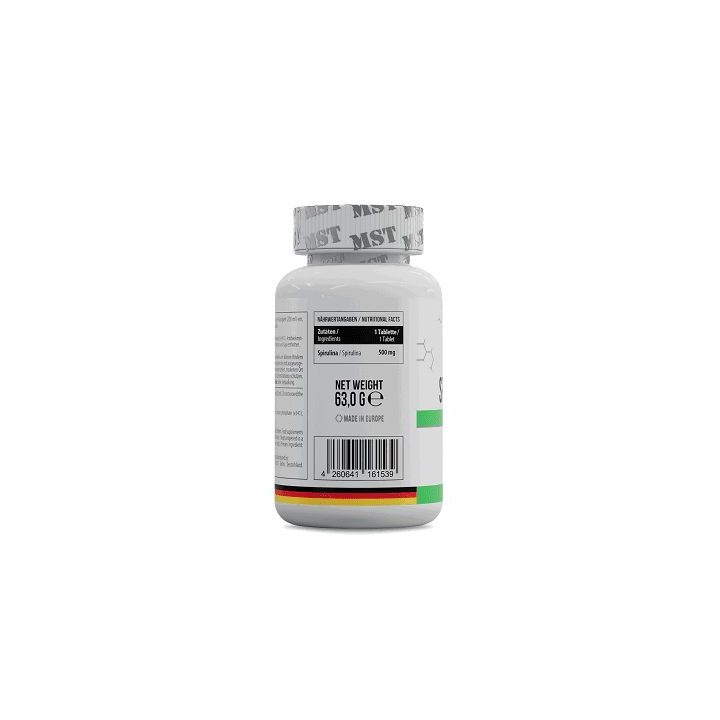 Spirulinos tabletės MST 90 tablečių