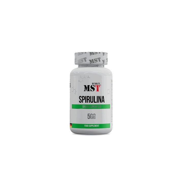 Spirulinos tabletės MST 90 tablečių