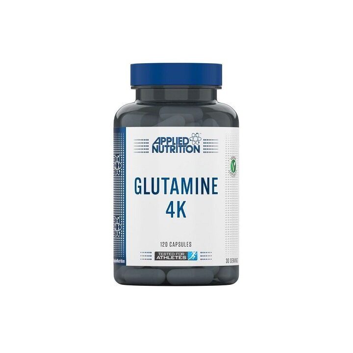 L-glutamino kapsulės Applied Nutrition Glutamine 4K 120 kapsulių