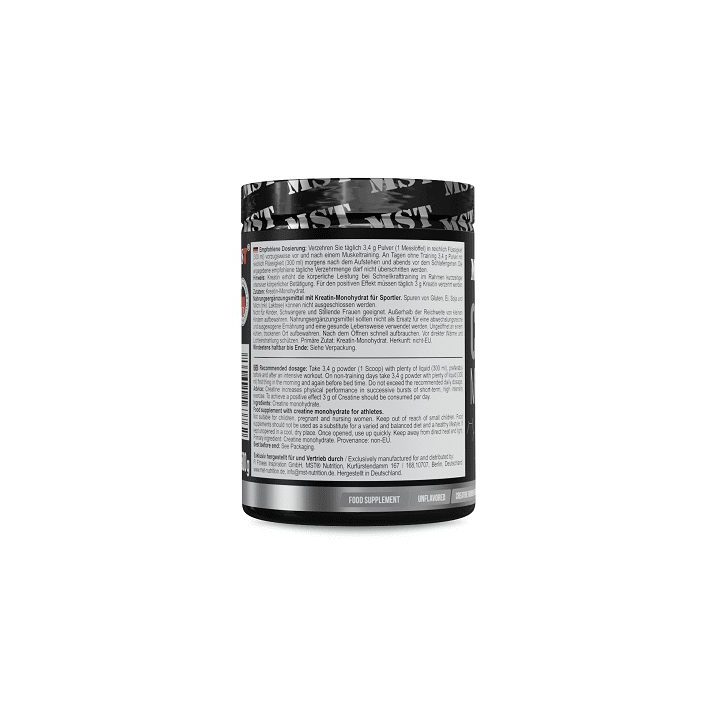 Kreatino monohidrato milteliai MST 500 g