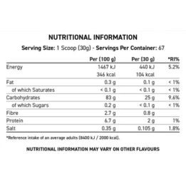 Ryžių milteliai Applied Nutrition Cream of Rice 2 kg