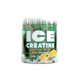 Kreatino monohidrato milteliai FA Nutrition ICE Creatine 300 g, ledinių citrusų ir persikų skonio