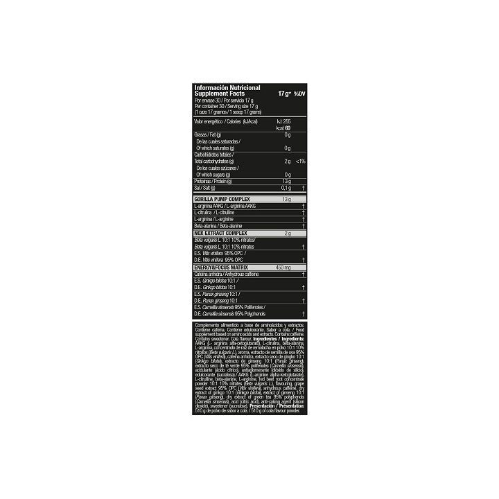 Pre-workout booster Zoomad Moonstruck 2.0 510 g