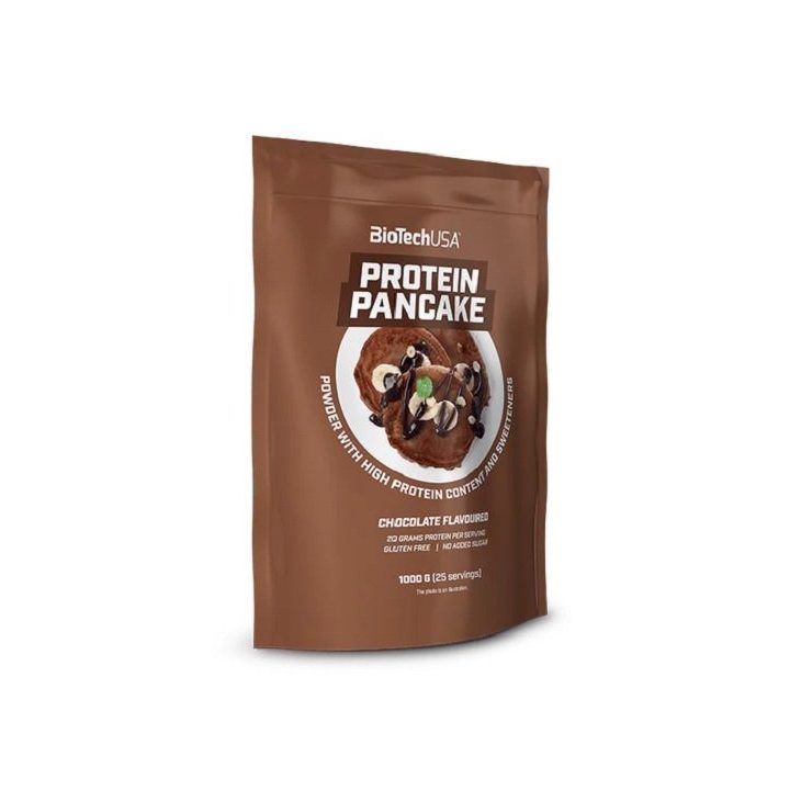 Baltyminiai blynų milteliai BioTechUSA Protein Pancake 1000 g, šokolado skonio