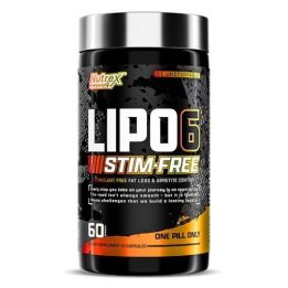 Maisto papildas kapsulėmis Nutrex Lipo 6 Black Stim-Free 60 kapsulių