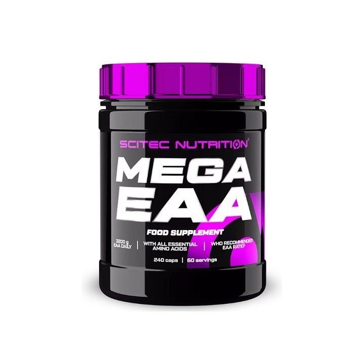 EAA kapsulės Scitec Nutrition Mega EAA 240 kapsulių