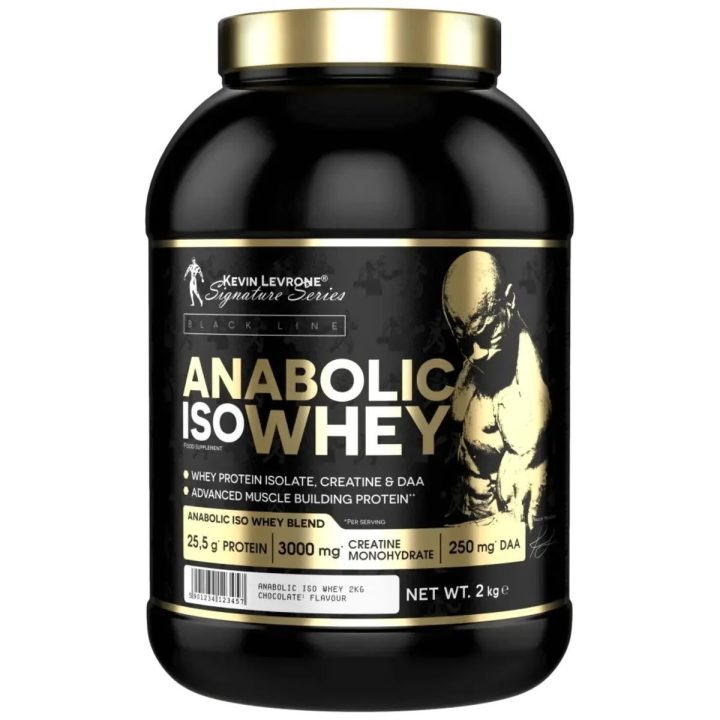 Išrūgų baltymų izoliatas Kevin Levrone Anabolic Iso Whey 2 kg, šokolado skonio