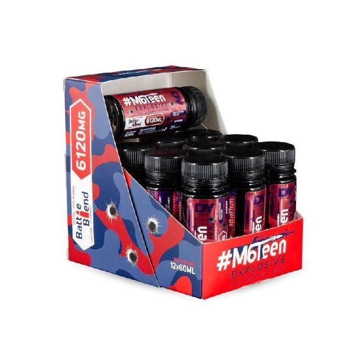 Pre-workout shot DY Nutrition M6Teen 12 × 60 ml