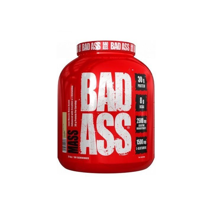 Masės gaineris BAD ASS MASS 3 kg