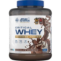 Išrūgų baltymai Applied Nutrition Critical Whey 2 kg, šokoladinio pieno kokteilio skonio