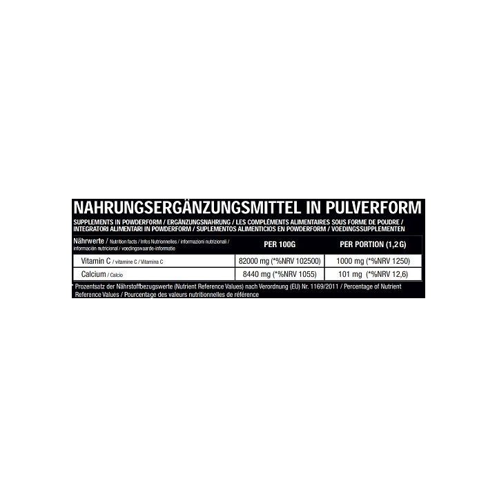 Vitaminas C, kalcio askorbatas milteliai Sinob Core 250 g