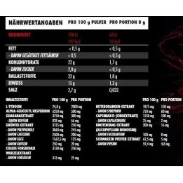Treniruočių booster Big Zone Heat Up 240 g