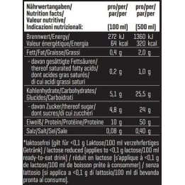 Baltyminis gėrimas Body Attack High Protein Shake 12 × 500 ml, šokolado skonio