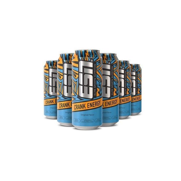 Energinis gėrimas ESN Crank Energy 12 × 500 ml