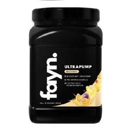 Treniruočių pump produktas Fayn. Ultrapump 450 g, multifruktų skonio