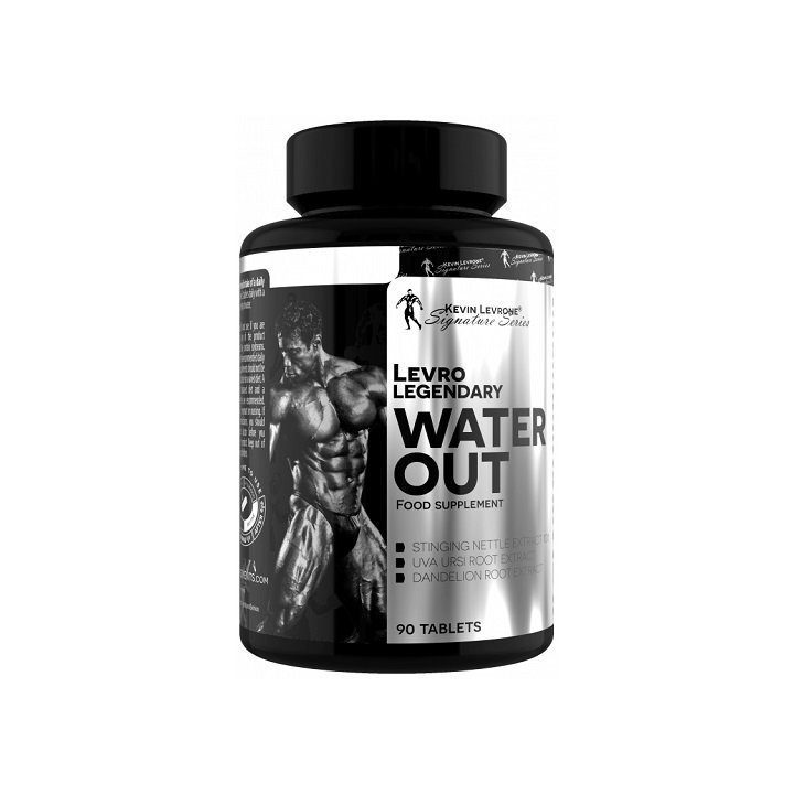 Tabletės su augaliniu kompleksu Kevin Levrone LevroLegendary Water Out 90 vnt.